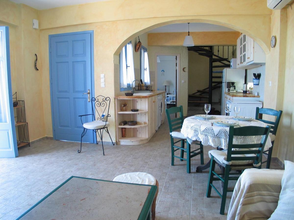 Kyparissis Beach Houses Skala Mistegnon Екстериор снимка