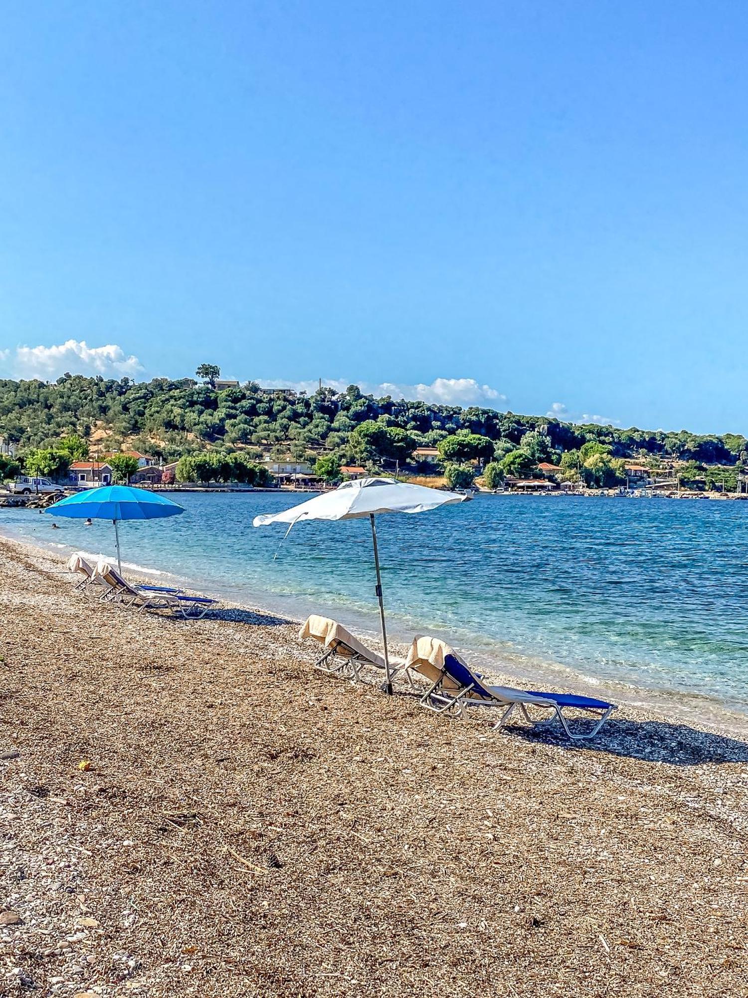 Kyparissis Beach Houses Skala Mistegnon Екстериор снимка