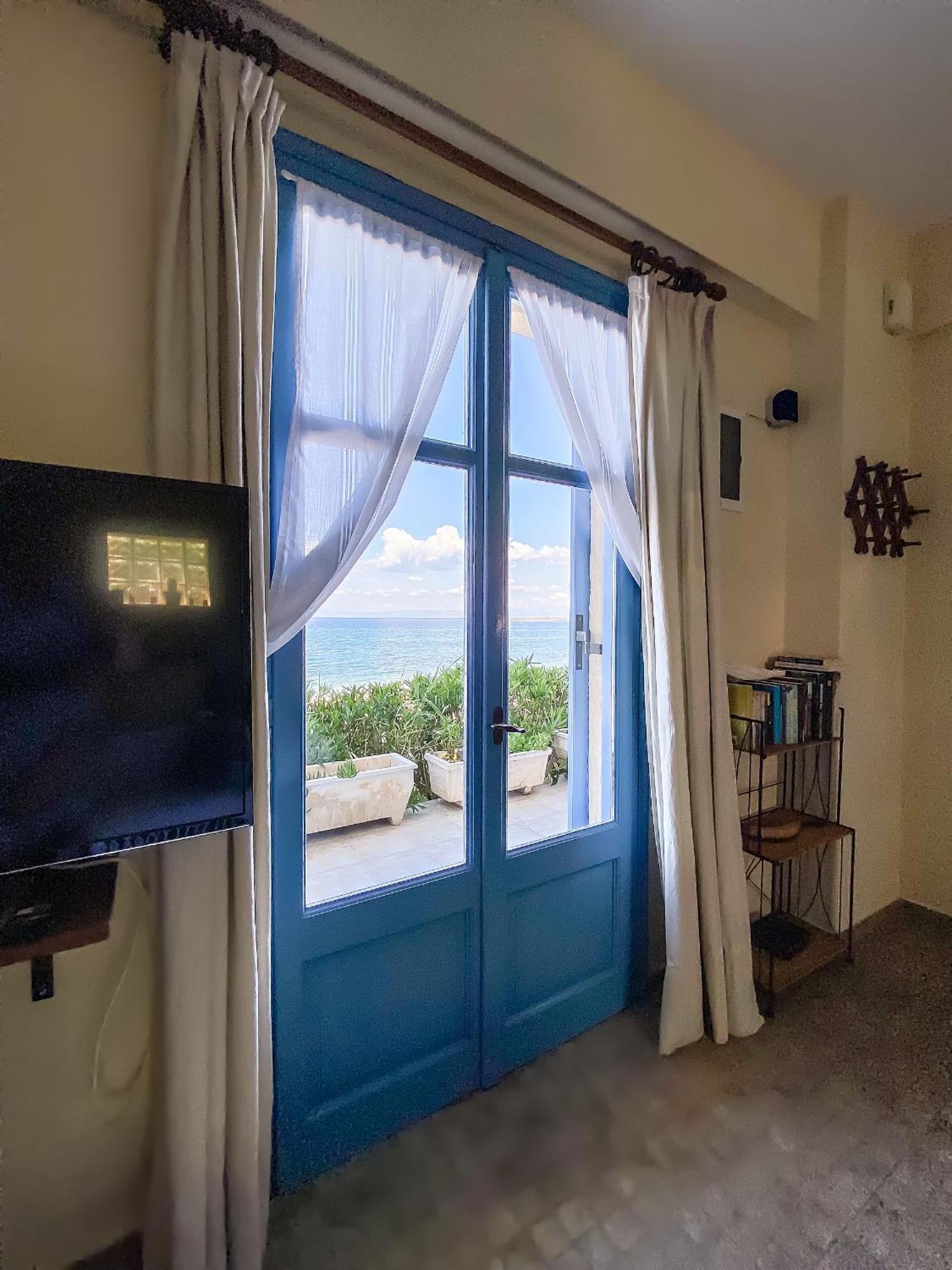 Kyparissis Beach Houses Skala Mistegnon Екстериор снимка