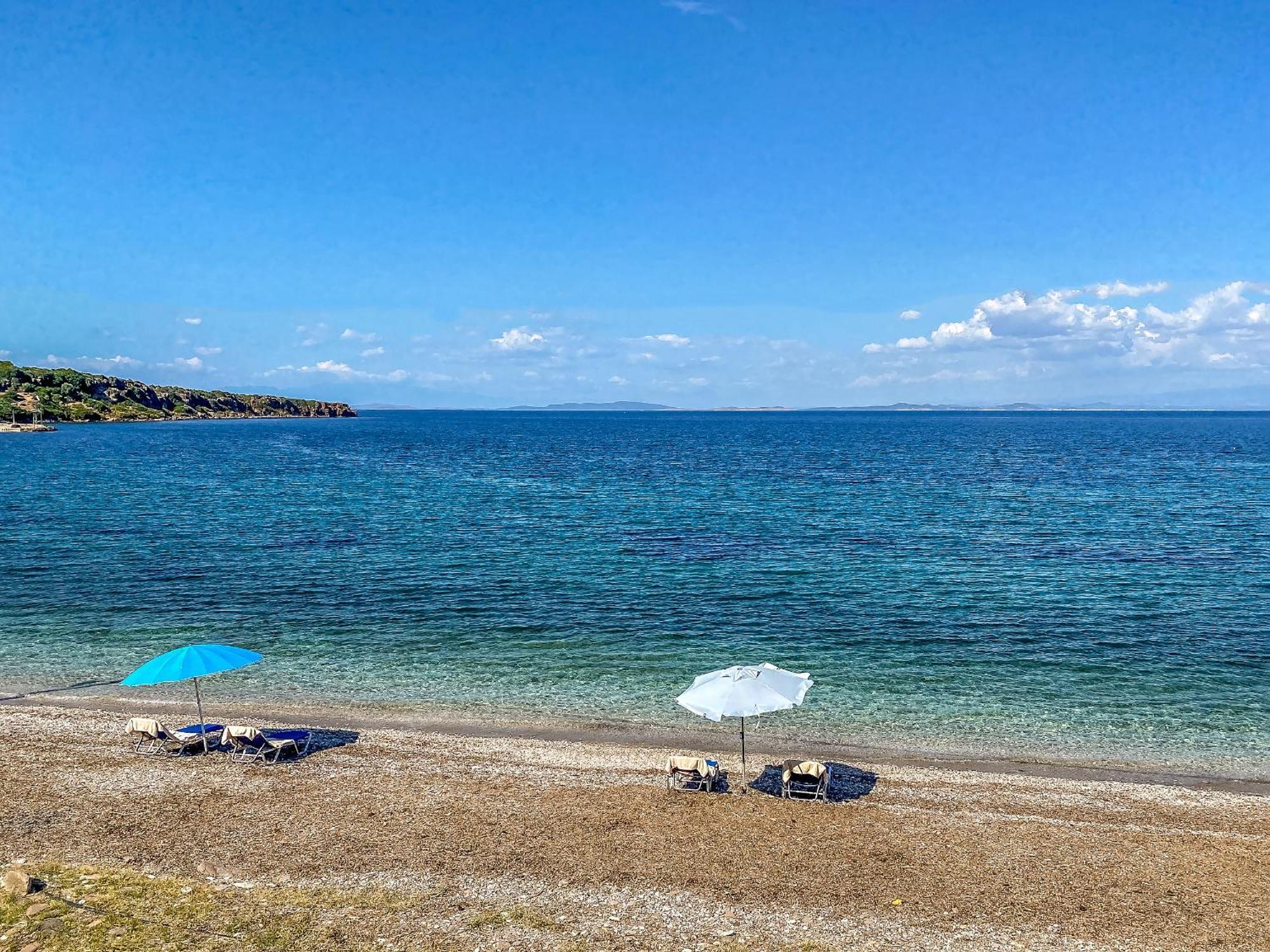 Kyparissis Beach Houses Skala Mistegnon Екстериор снимка