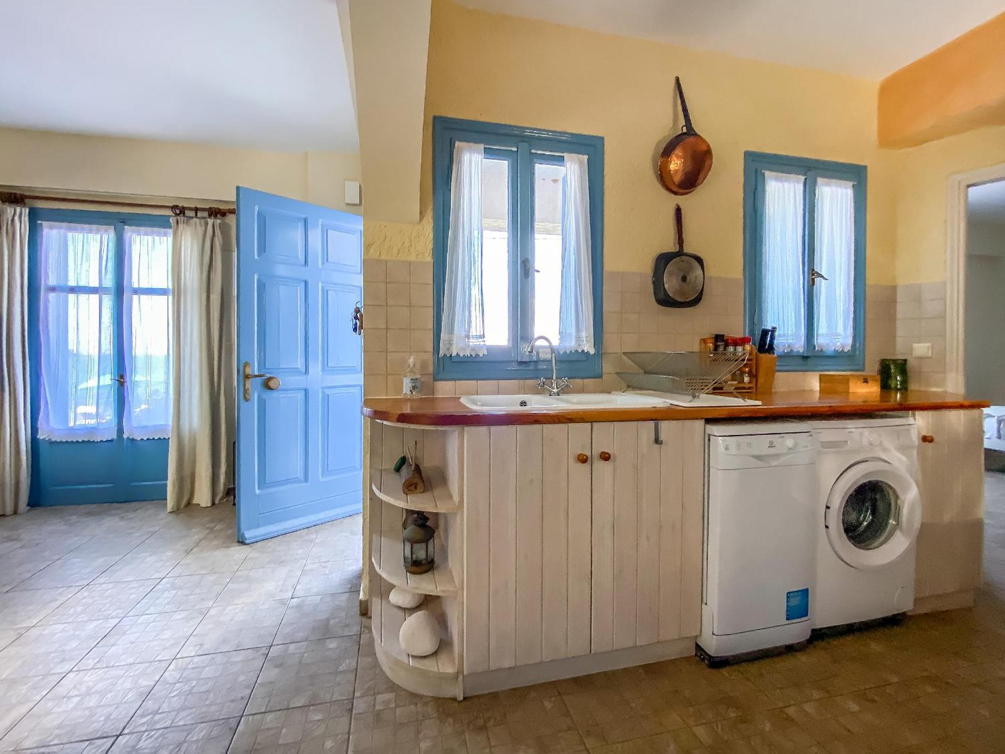Kyparissis Beach Houses Skala Mistegnon Екстериор снимка