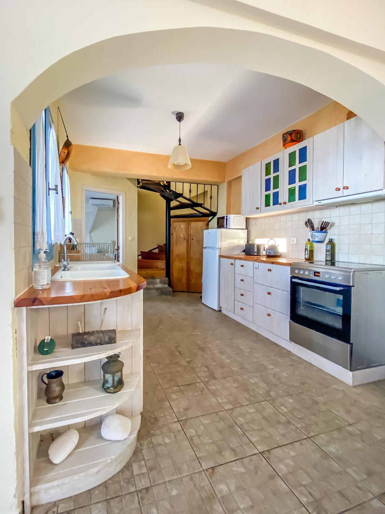 Kyparissis Beach Houses Skala Mistegnon Екстериор снимка